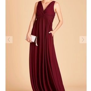 Birdygrey Lianna Dress Cabernet - worn once!